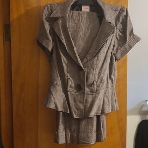 Candie's Gray Women's Boot Cut & Flare Jumpsuit